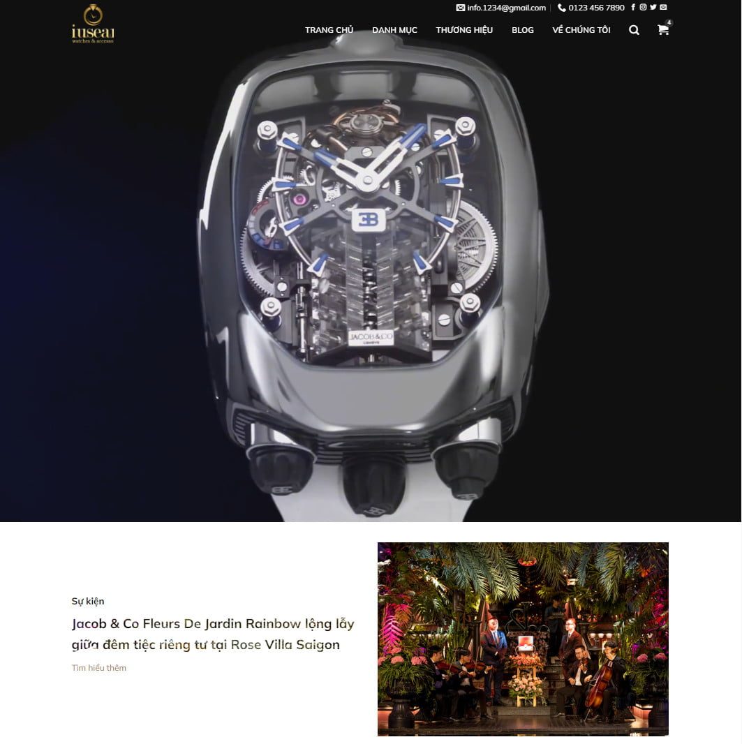 Theme wordpress bán đồng hồ 05