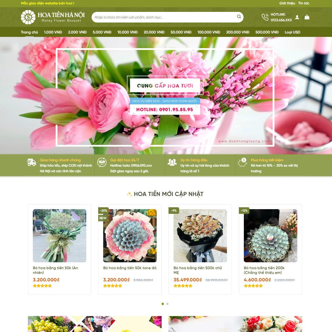 Theme wordpress hoa tươi 04