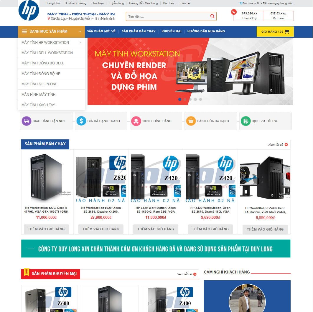 Theme wordpress bán máy tính 08