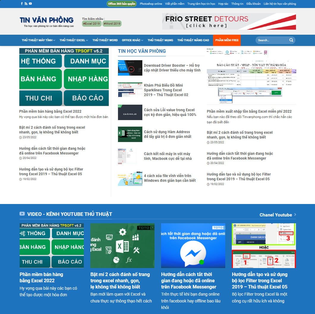 Theme wordpress tin tức - thủ thuật tin học